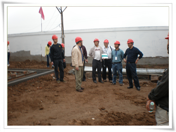 四川省电力公司专家组对我公司项目进行春季基建安全大检查