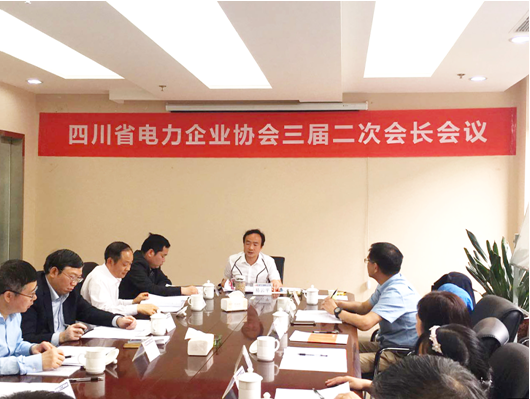 总经理陈云出席川电工程协会三届二次会长工作会议