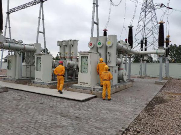 华润新能源胶州风电场工程一期220kV升压站土建、电气设备安装工程倒送电成功